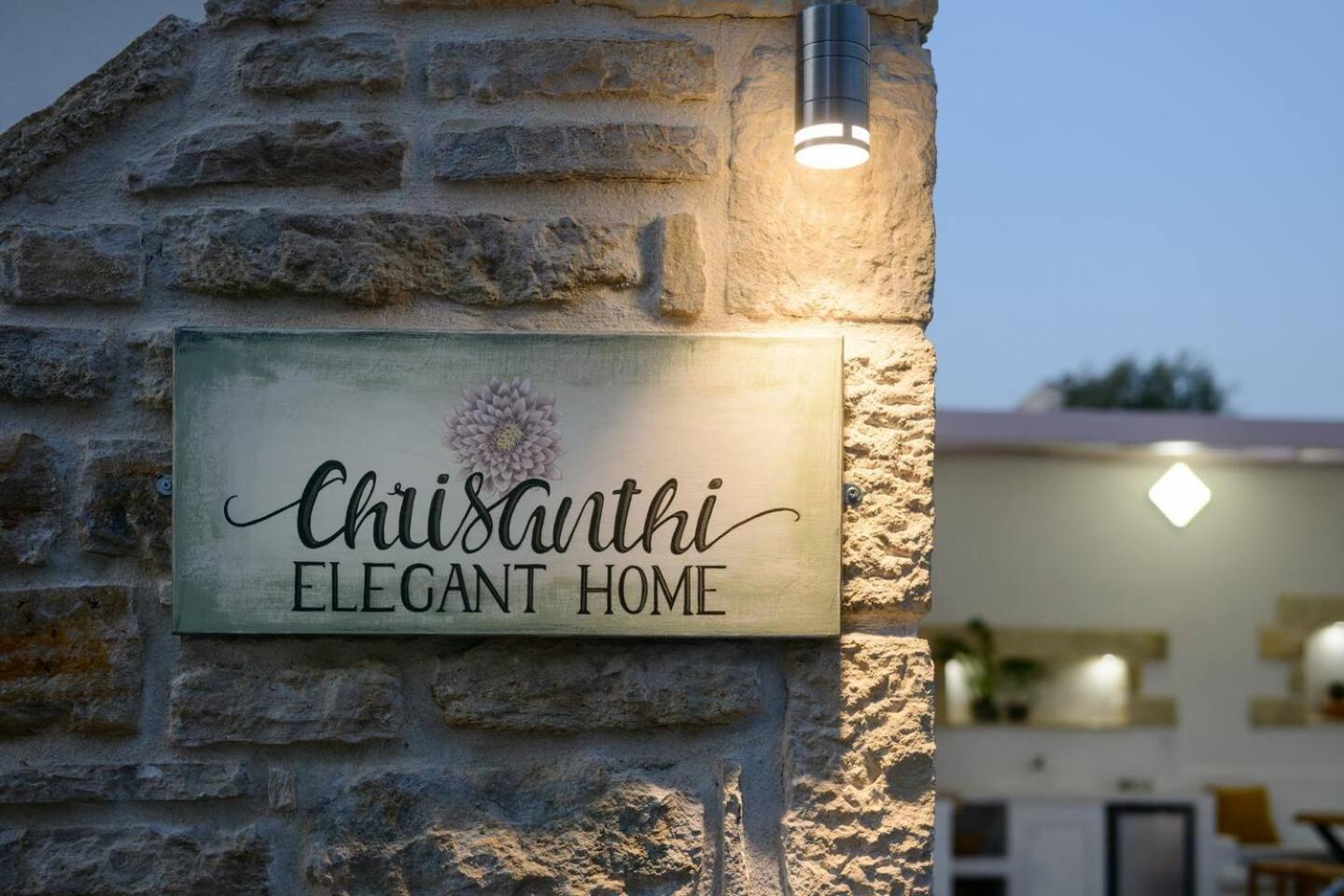 Chrisanthi Elegant Villa Pitsidia Eksteriør bilde